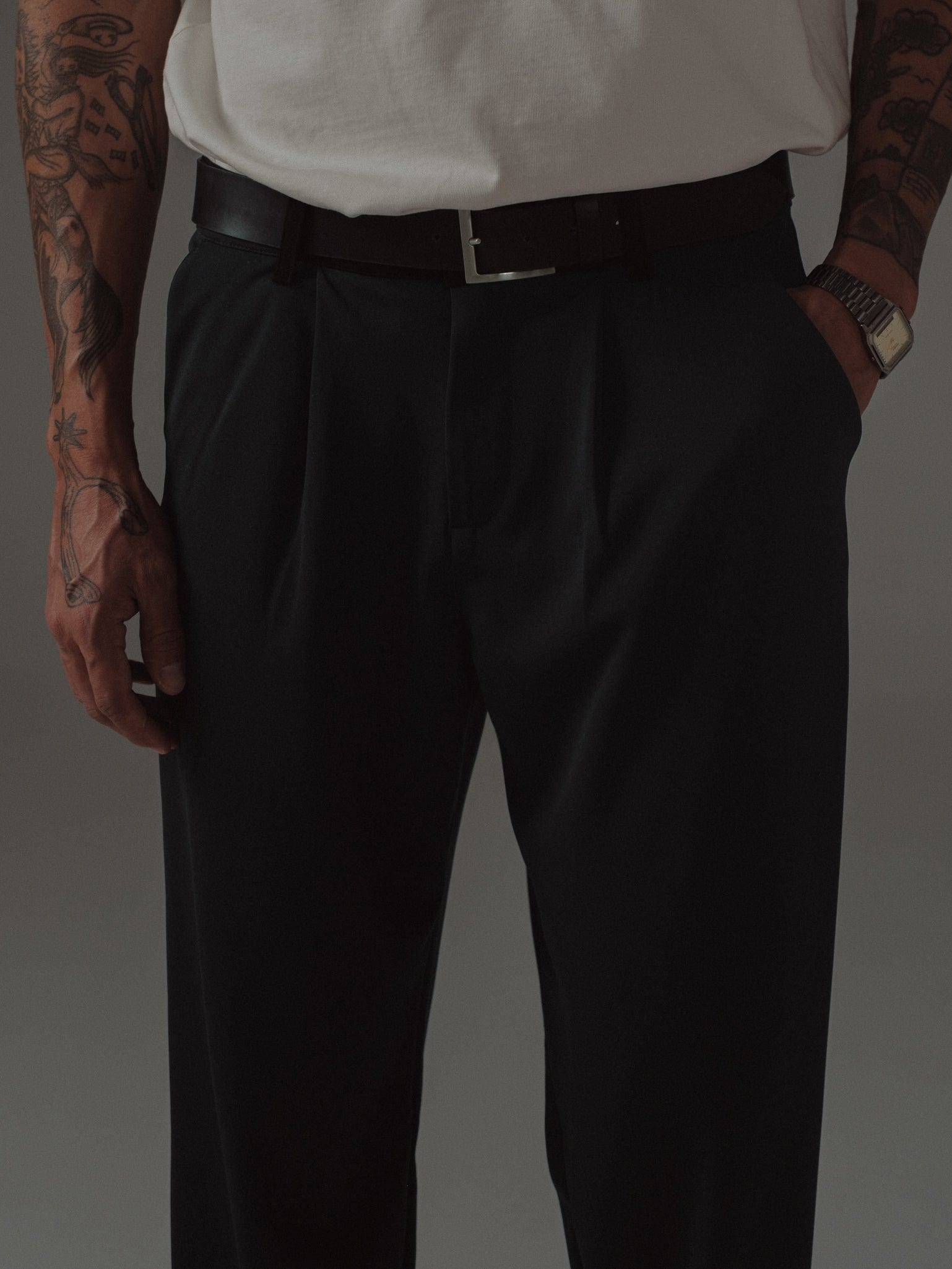 MEN CLASSIC BELT - BLACK - imagen 5