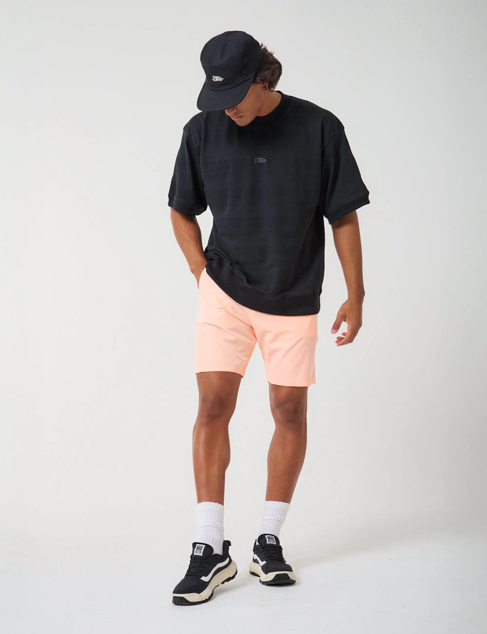Camiseta Boxy fit Onda Hombre - imagen 5