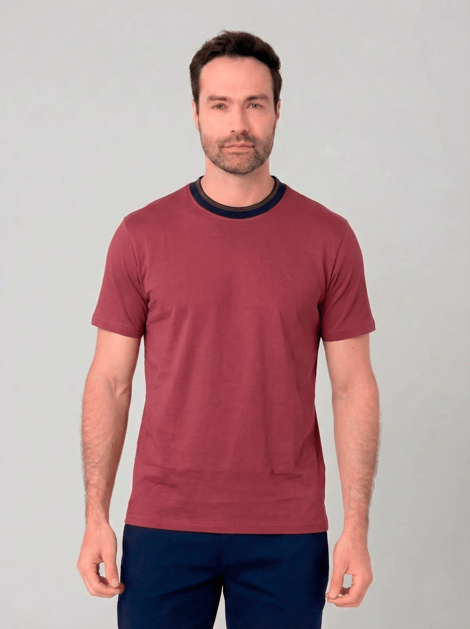 Camiseta cuello redondo para hombre Jon Sonen 020325006 - imagen 1