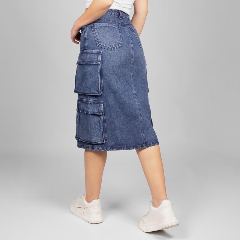 Falda Denim B-1711 - imagen 2