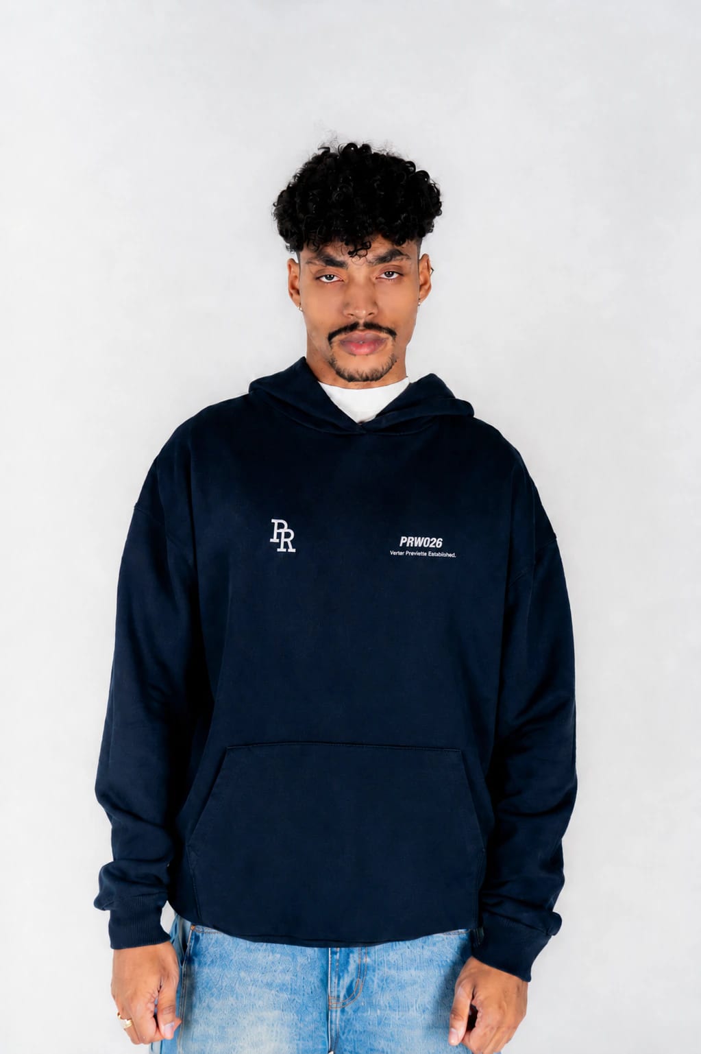 Basic Blue Hoodie - imagen 2