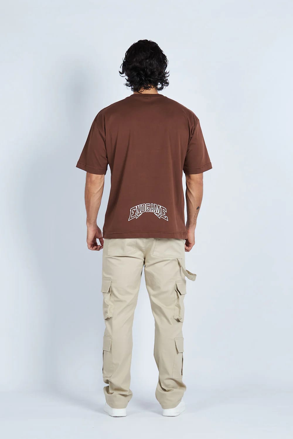 Jogger cargo 8 bolsillos bota recta CAQUI | DROP 3 | - imagen 6