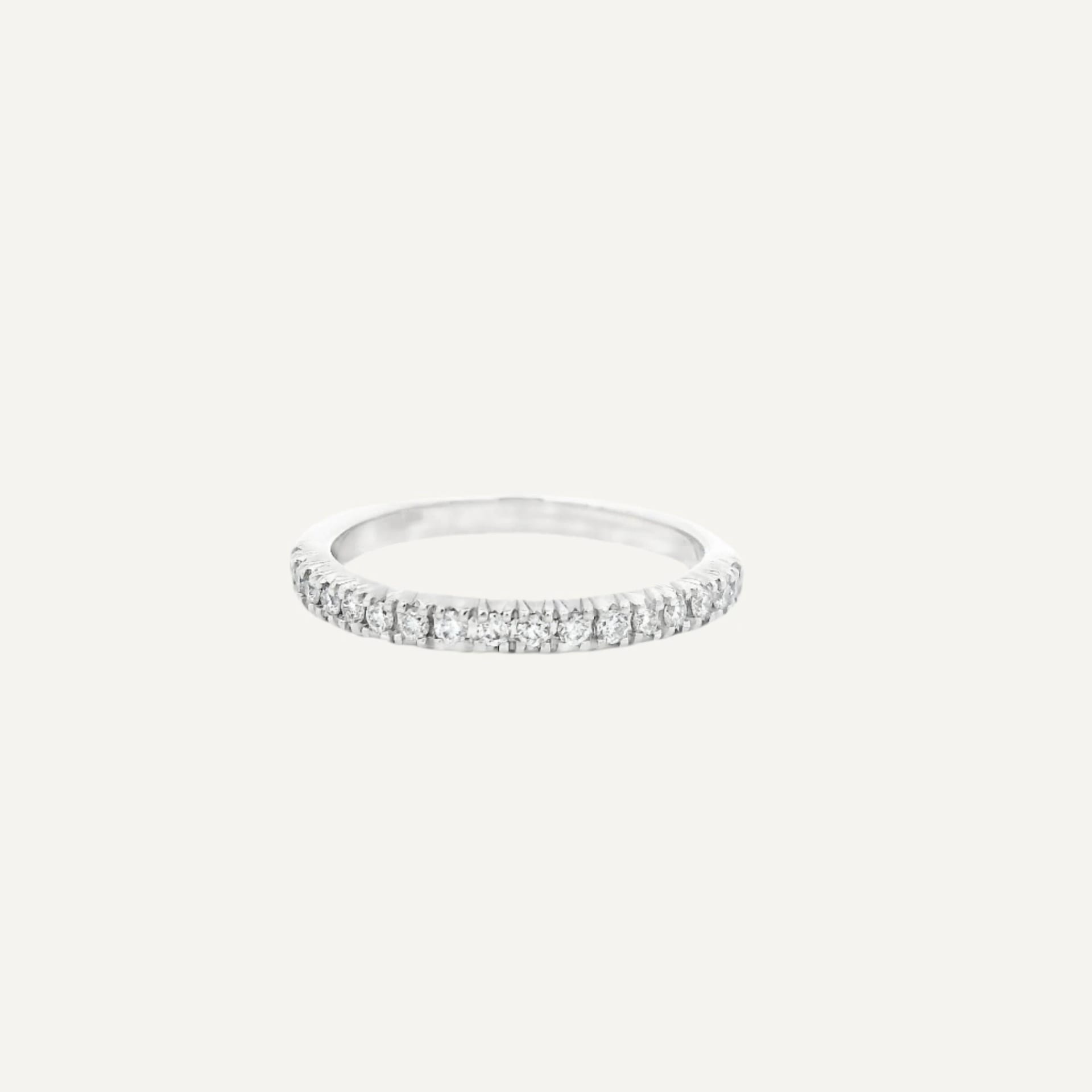 Anillo Cintillo fish tale OB - imagen 2