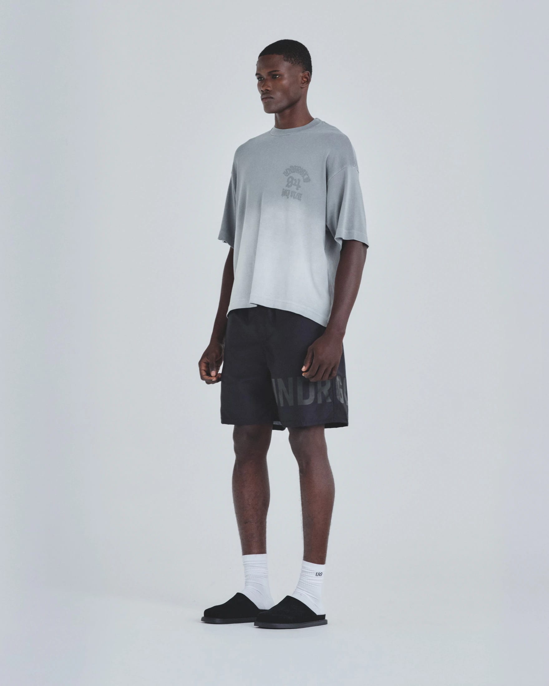 Holy State Beautiful Soul Boxy Fit Tshirt Faded Gray - imagen 5