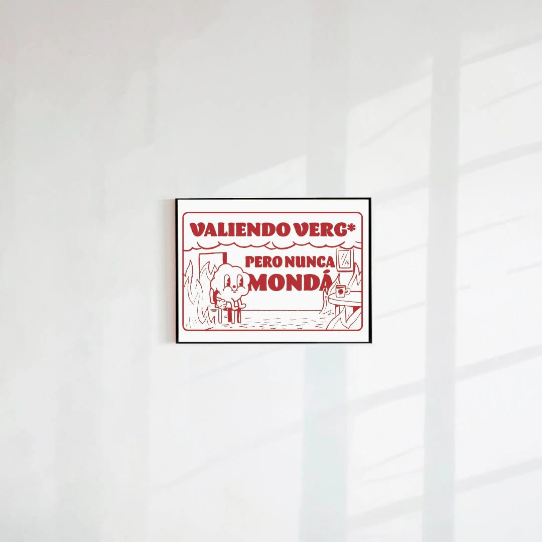 Postal Valiendo Verg* (Papel 75g) - imagen 1