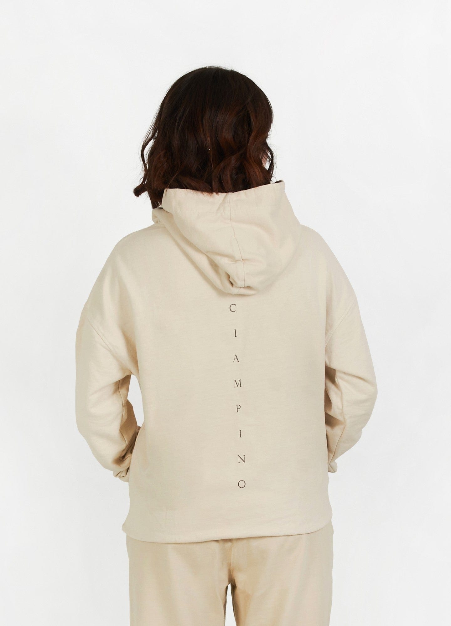 Basic Ciampino Hoodie – Crema - imagen 2
