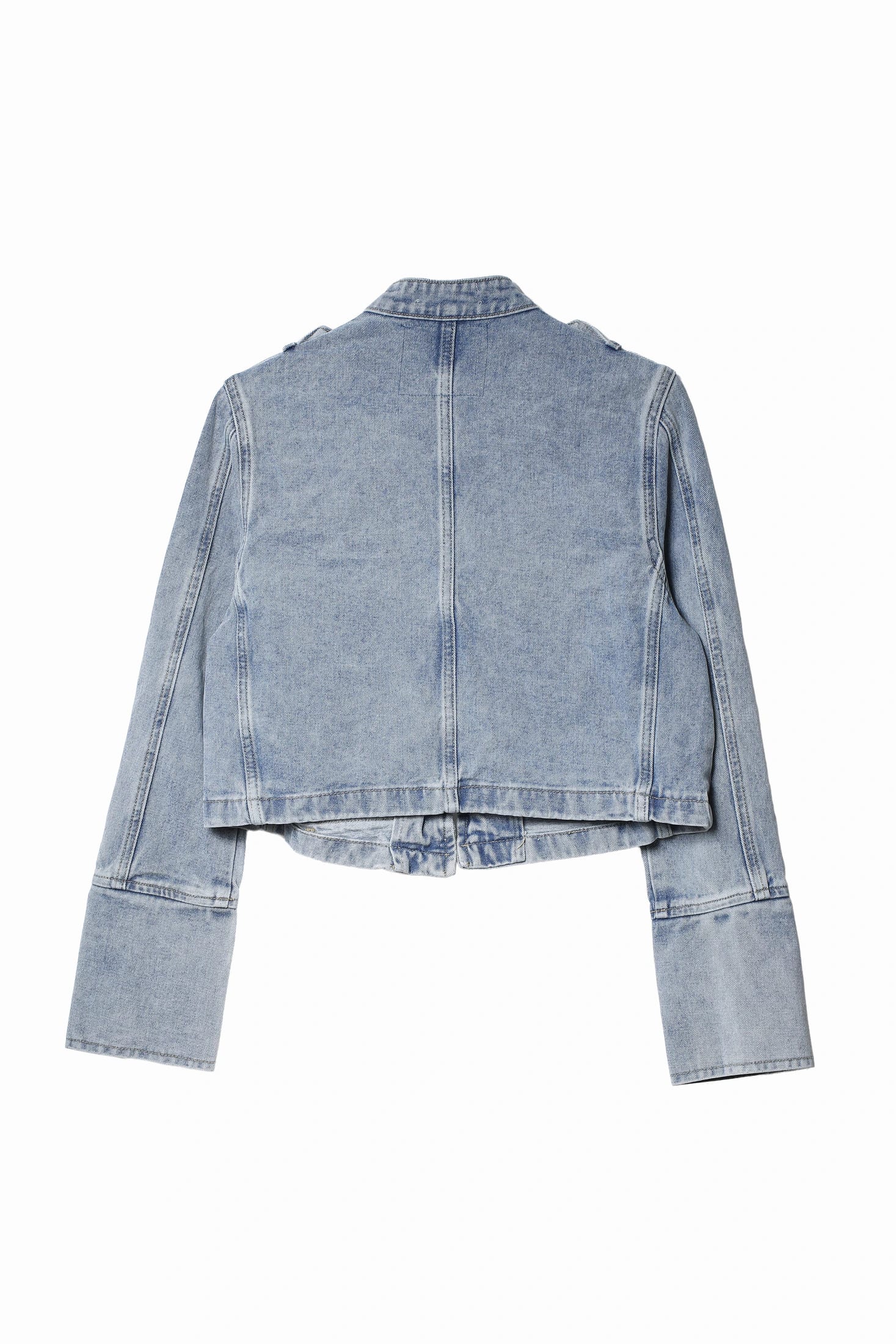 DENIM NAPOLEON JACKET - imagen 4