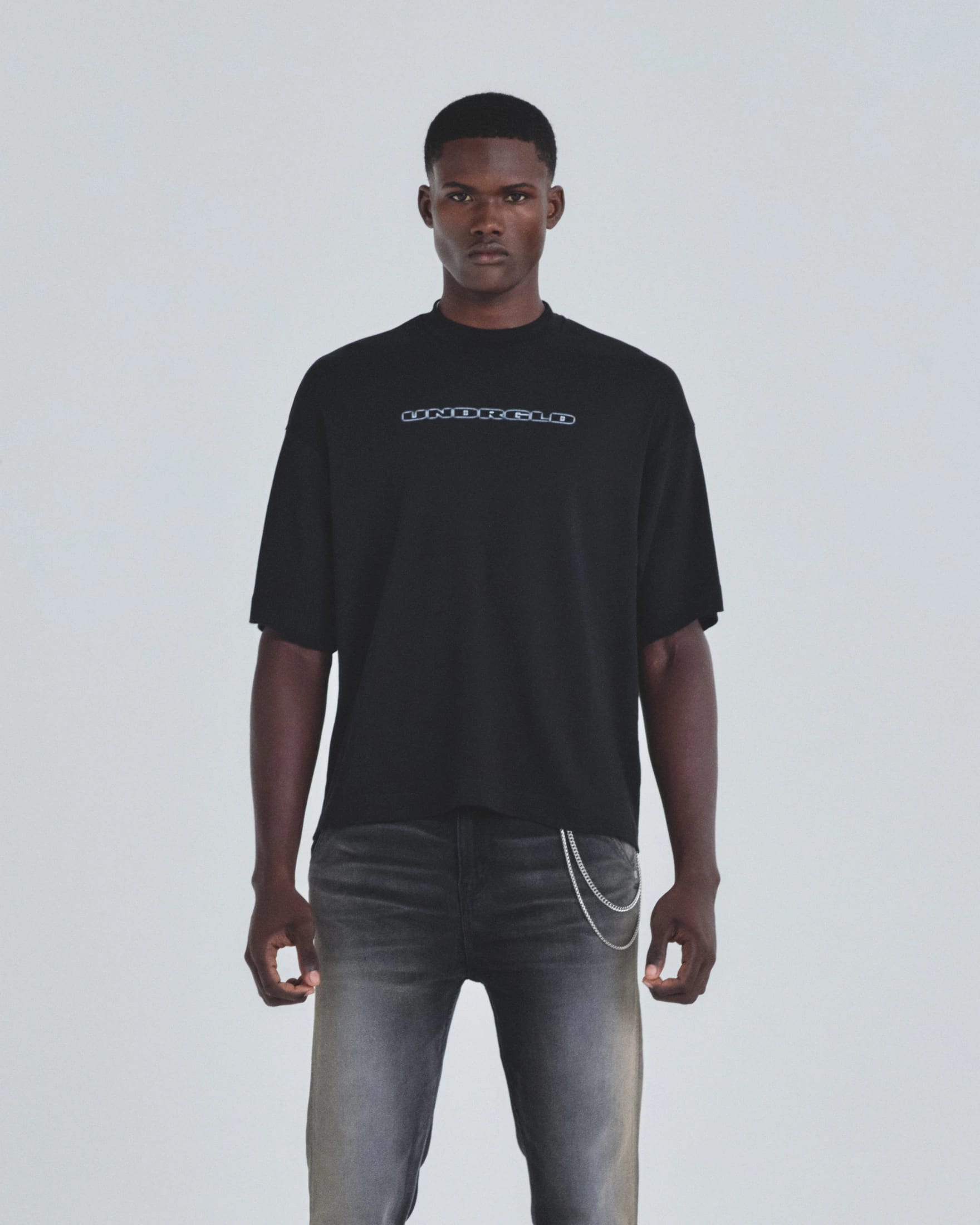 Holy State Head Noise Boxy Fit Tshirt Black - imagen 2