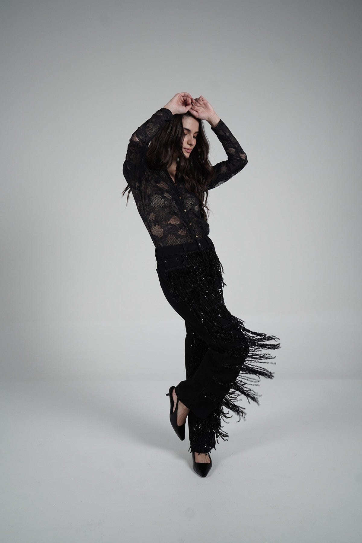 Obsidian Glimmer Jeans - imagen 4