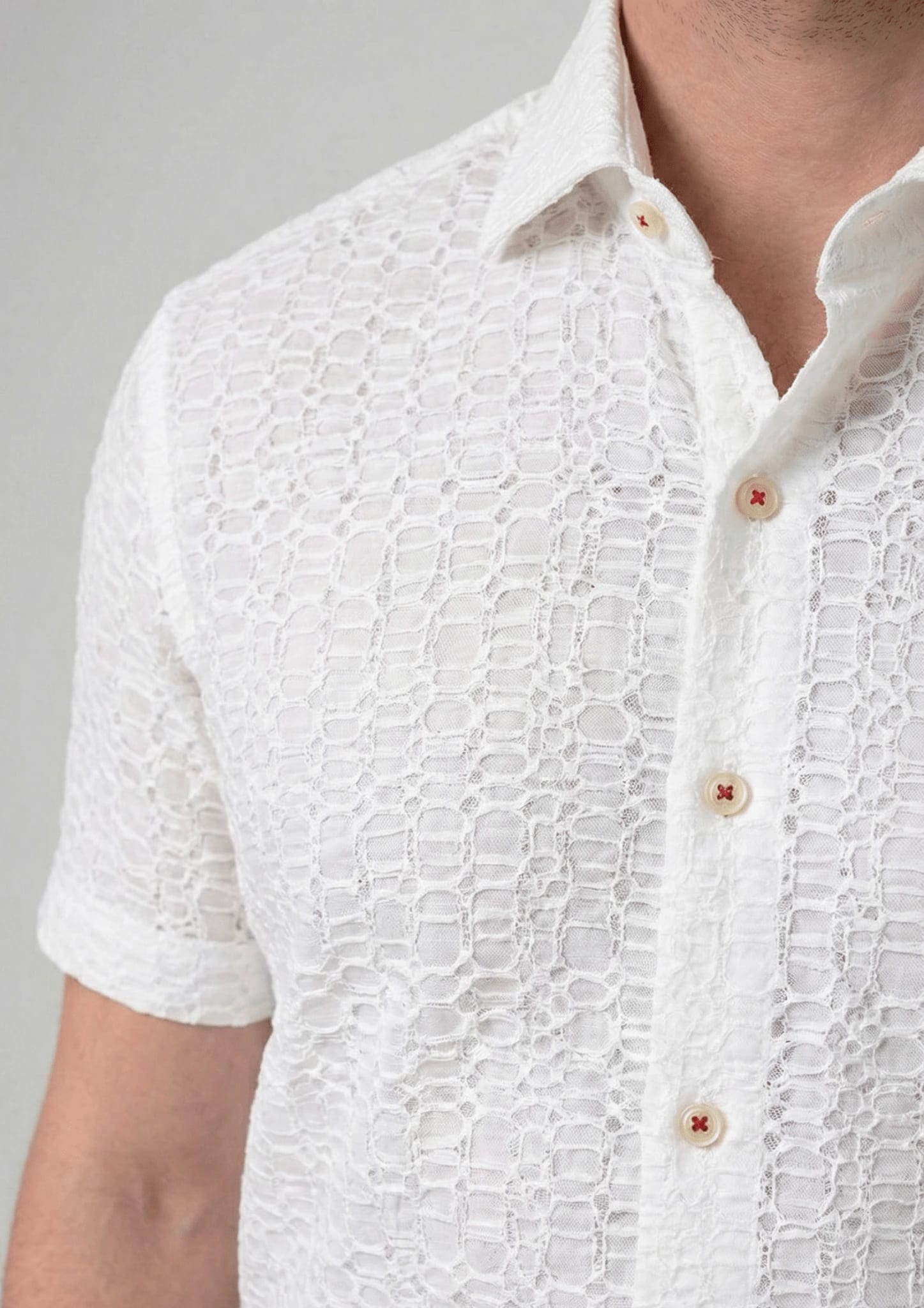 Camisa manga corta para hombre Jon Sonen 027225086 - imagen 4