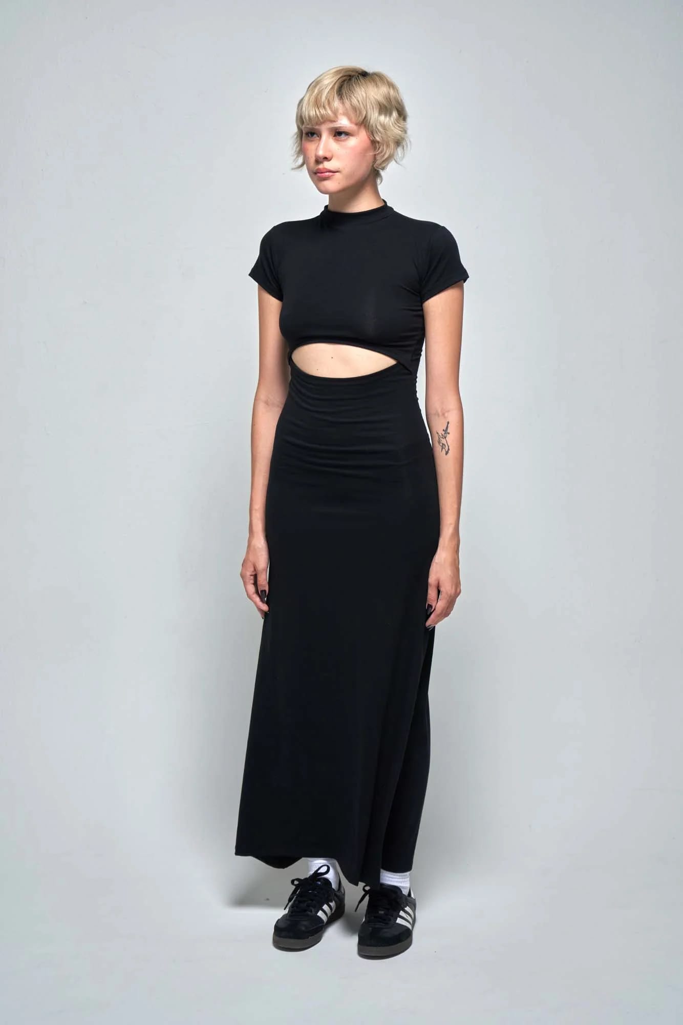 AURORA BLACK DRESS - imagen 19