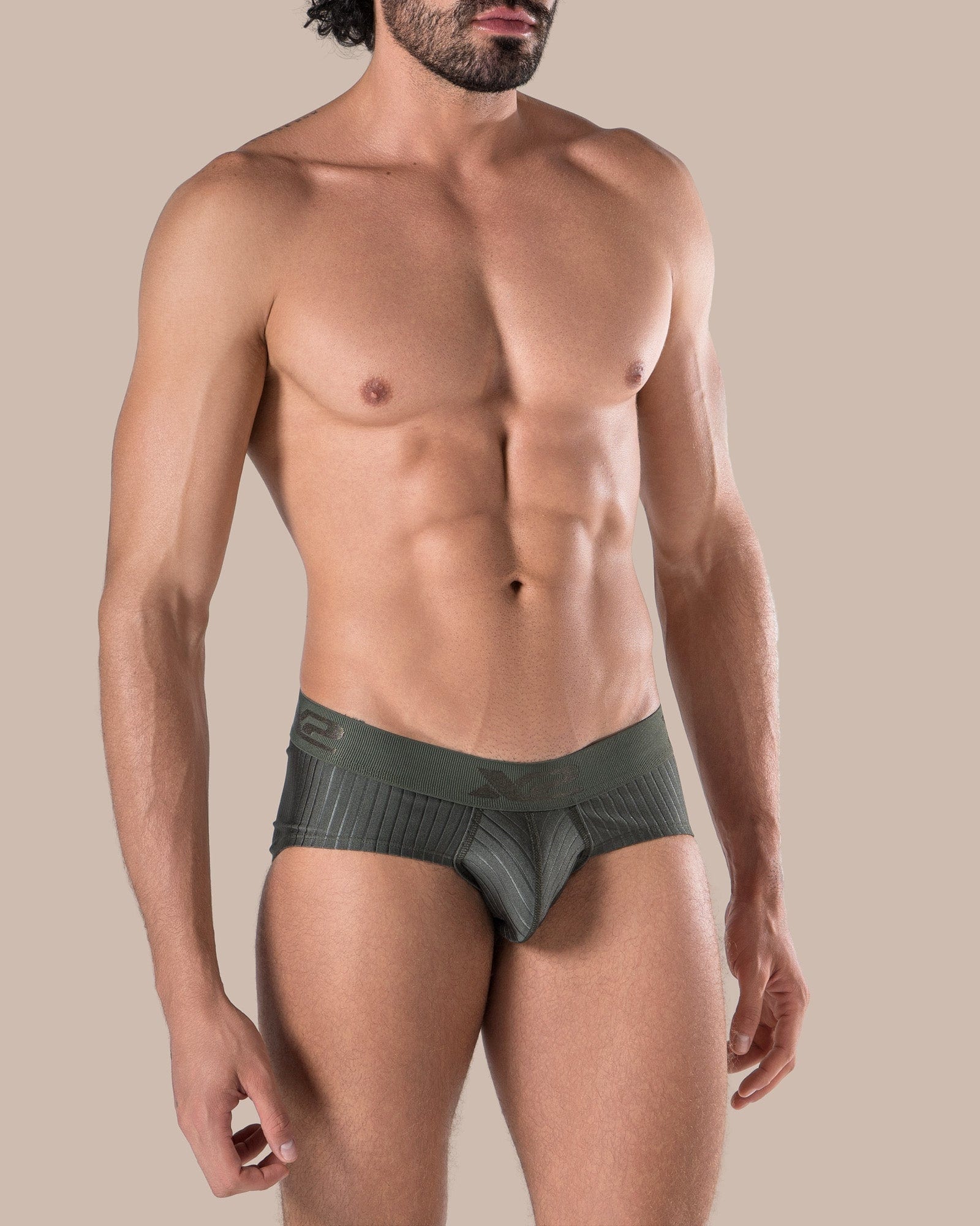 Brief Magnus Nylon Verde X2 - imagen 1