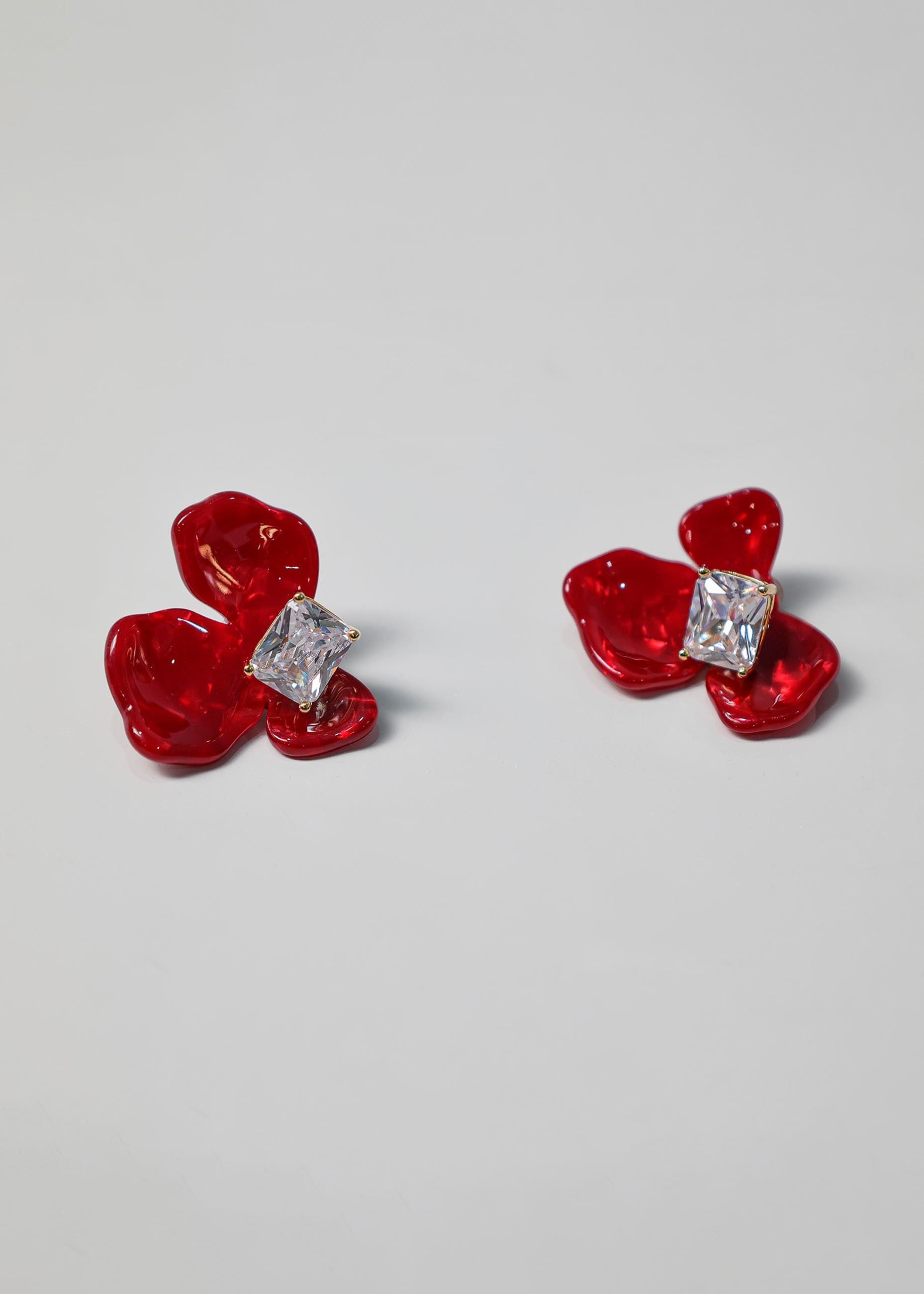 Aretes Piedra de  flor - imagen 2