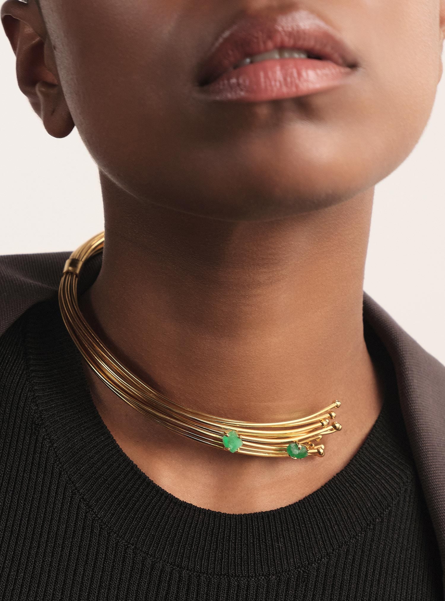Choker Geo Esmeralda - imagen 2