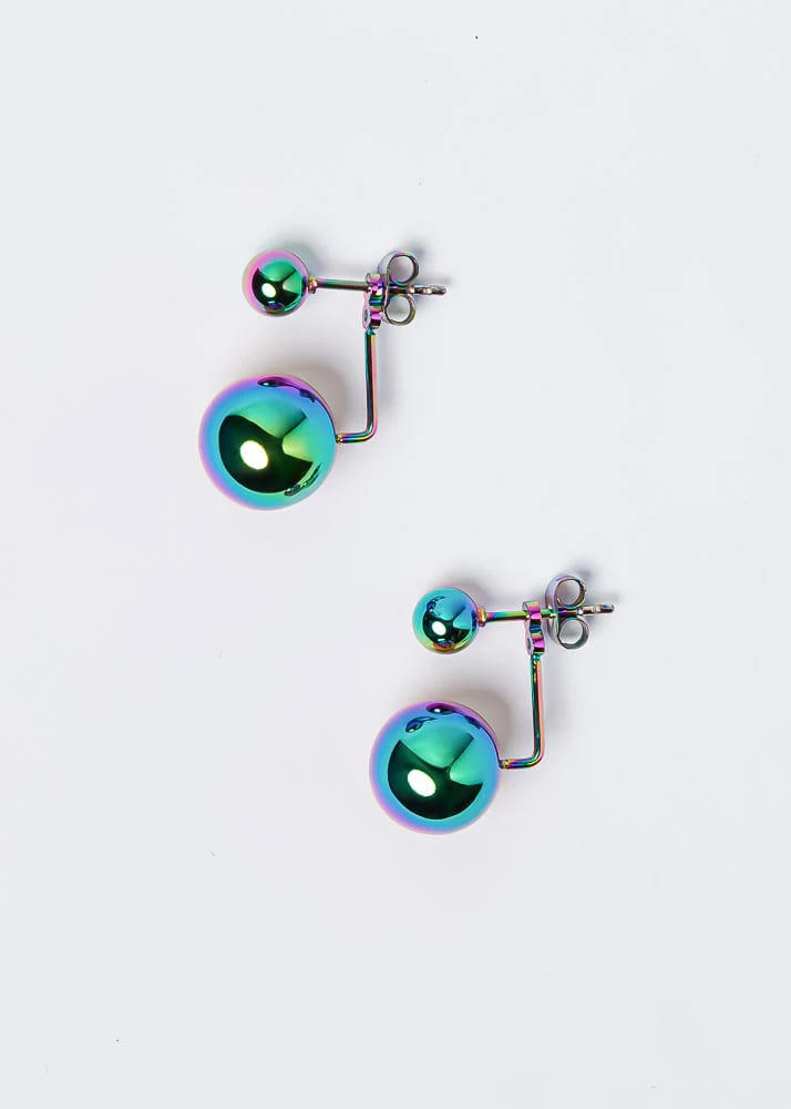 Aretes Saka Rosado - imagen 2