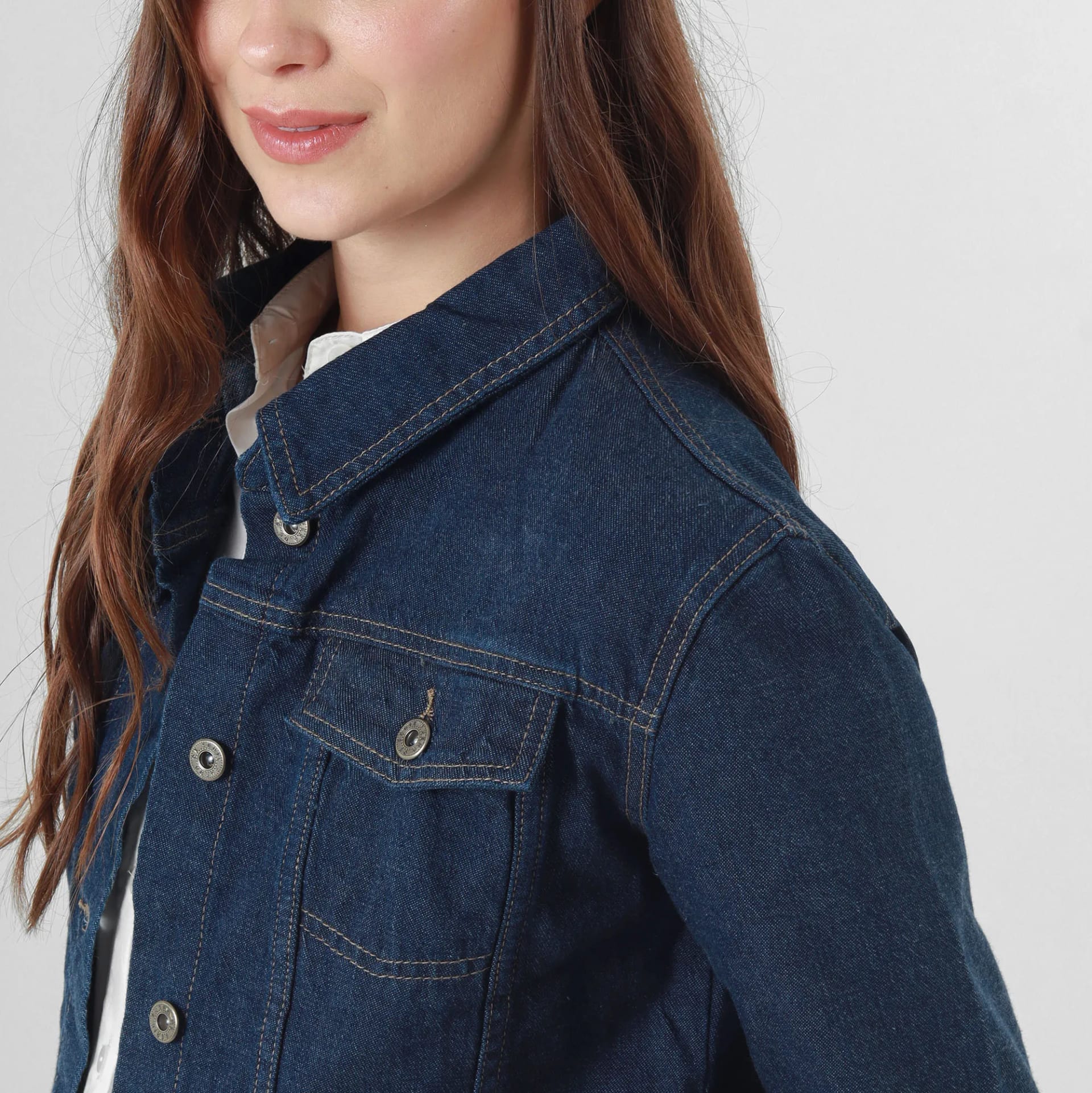 Chaqueta Denim Con Detalle - imagen 9