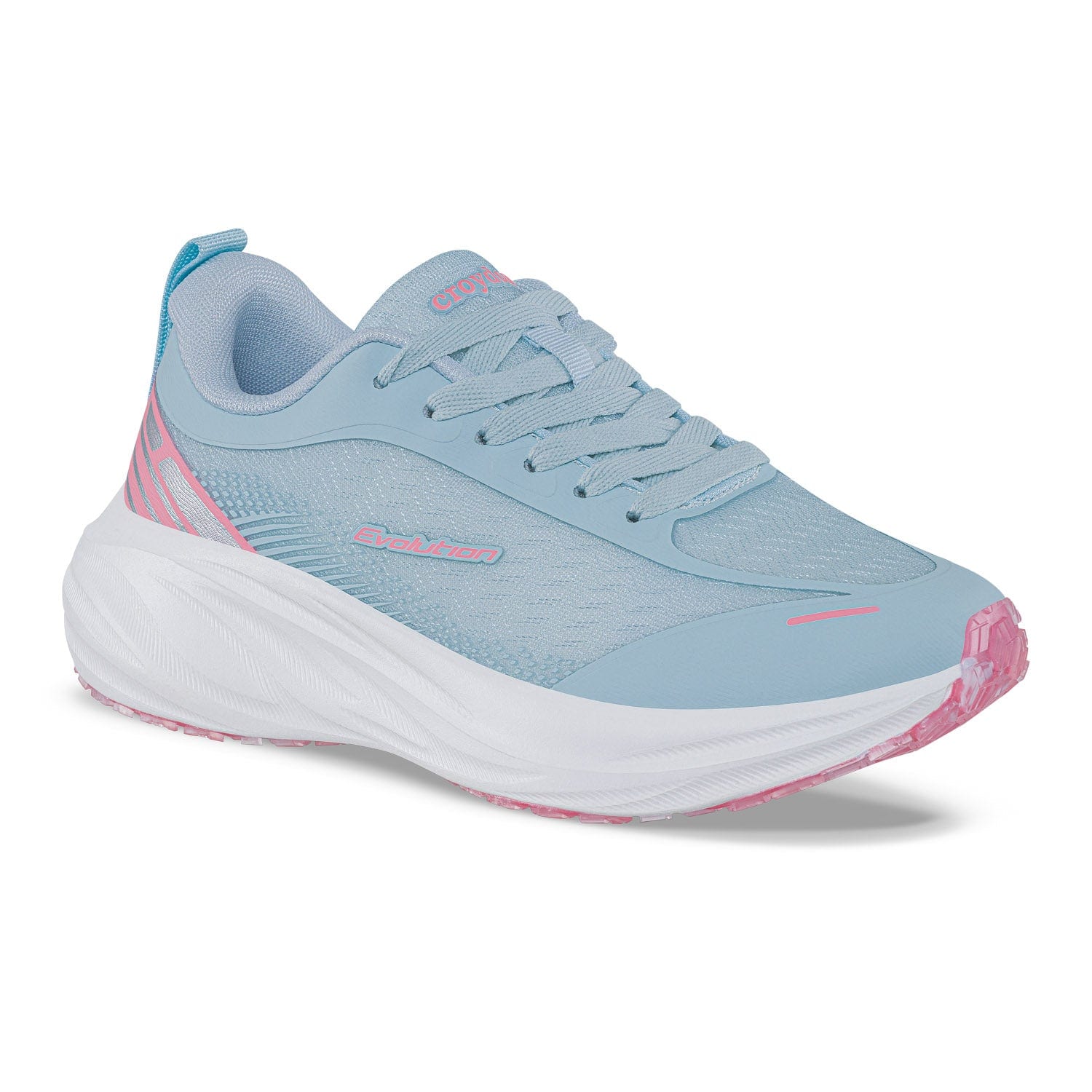 Tenis Running Wizod Azul Claro Croydon Para Mujer - imagen 1