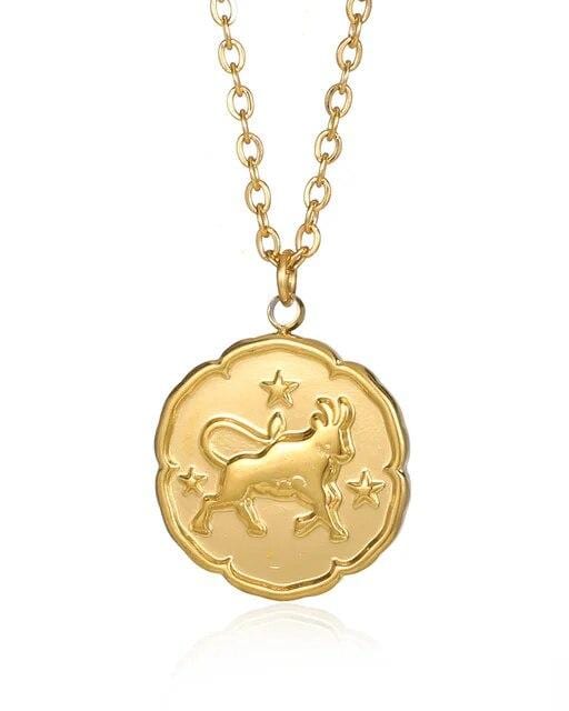 Zodiac Sign Necklace - Gold - imagen 11