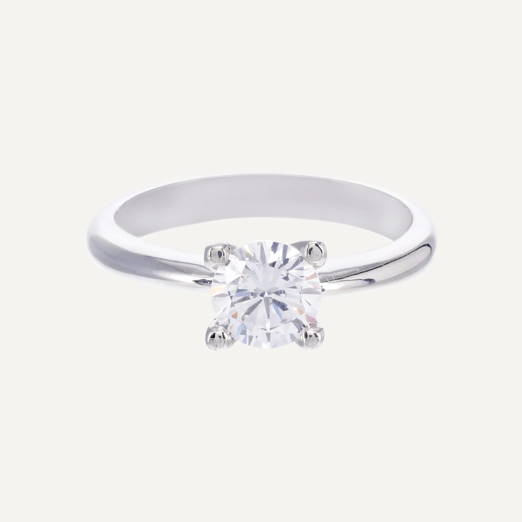 Anillo Cuatro uñas engagement ring - imagen 2