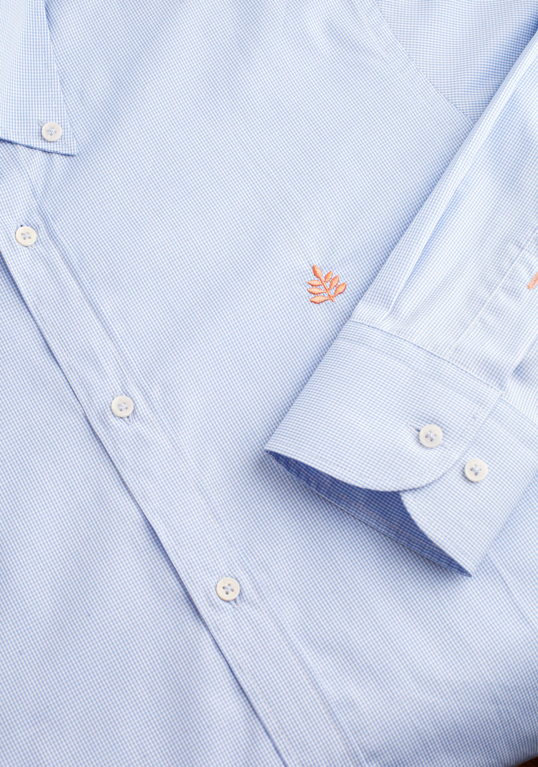 Camisa H CBD Cuadro L-Sal Azul Medio - imagen 2