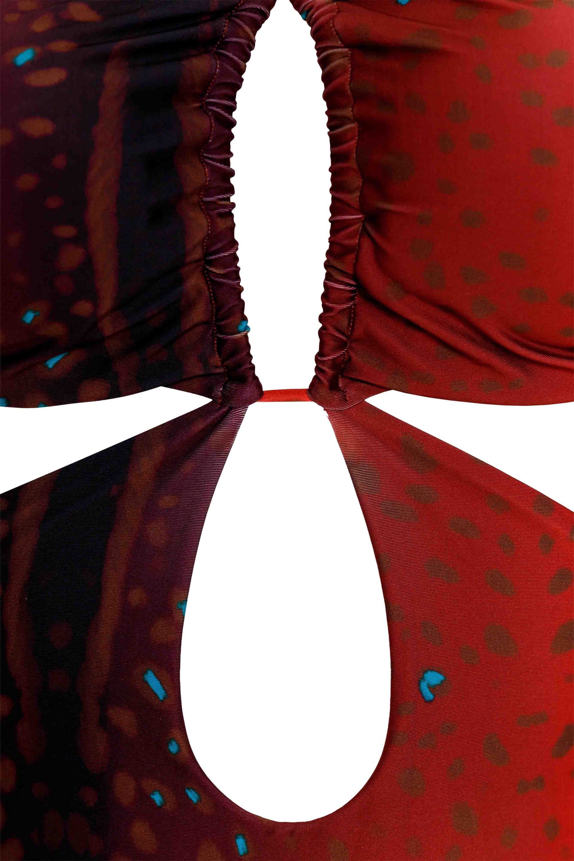 Entero Strapless U Bambi Rojo - imagen 2