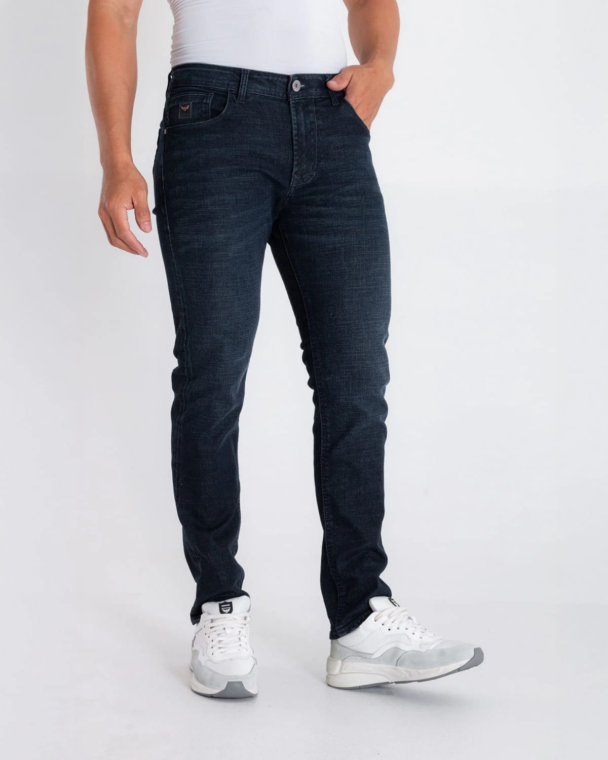 Jean slim tono oscuro para hombre - imagen 2