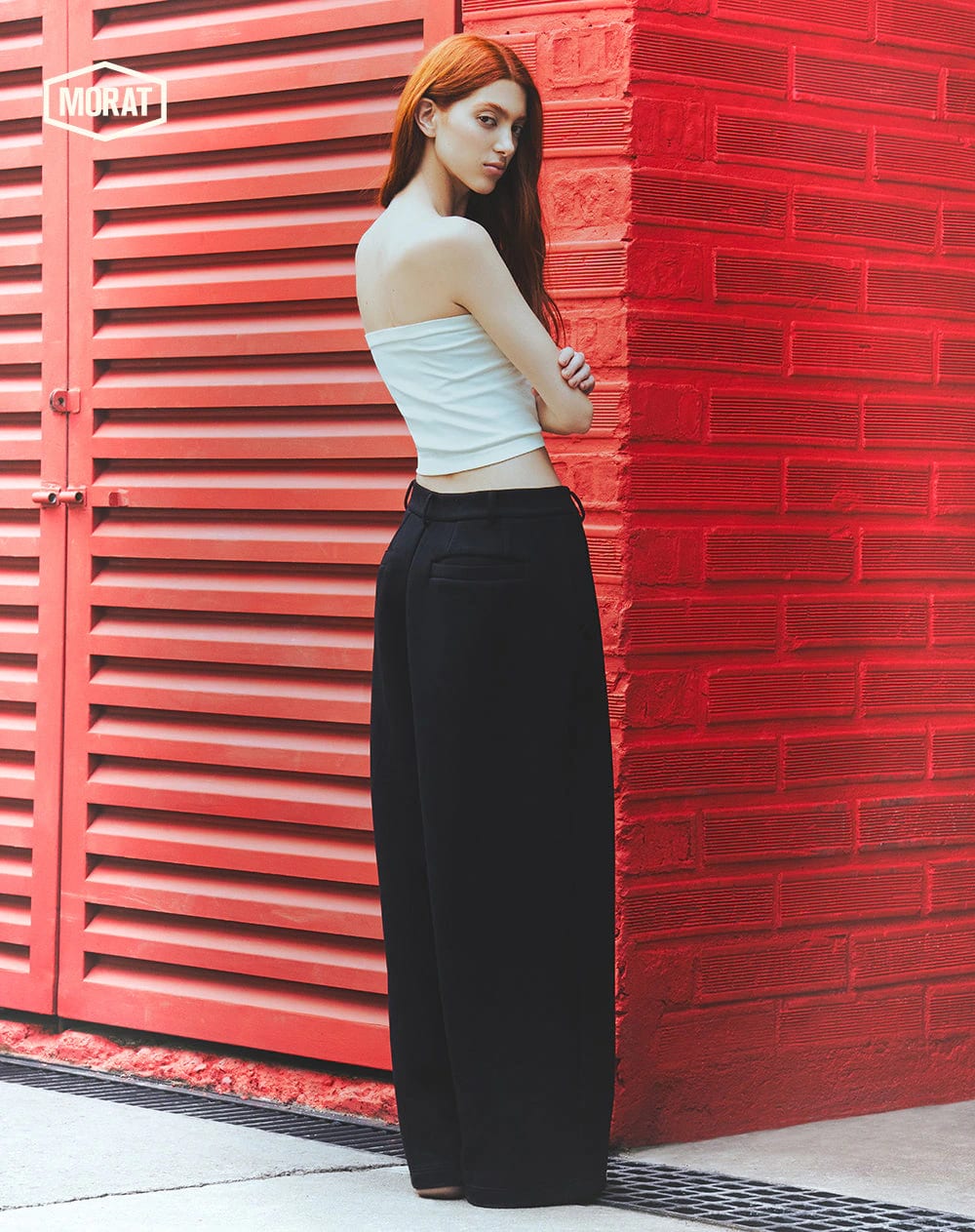 Pantalón oversize negro unisex GEF | MORAT - imagen 2