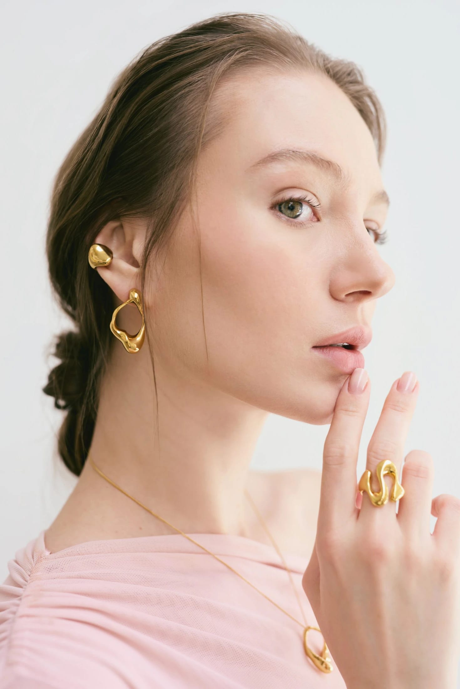 Aretes Calma (3.3CM) - imagen 3