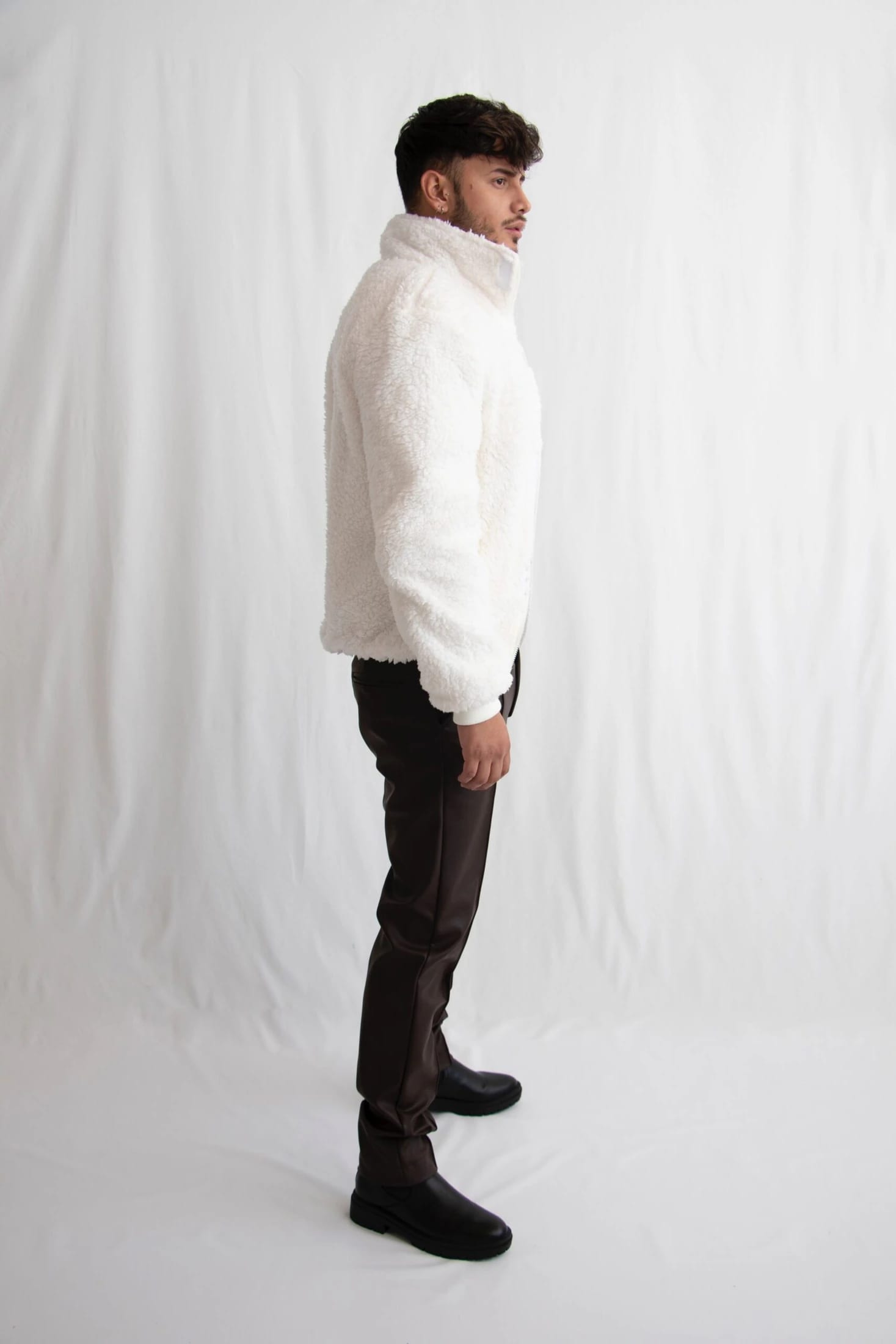 Chaqueta oveja marfil - imagen 2