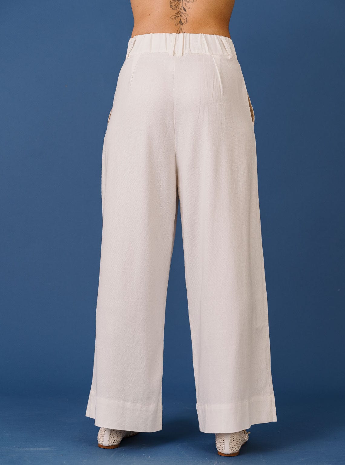 PANTALÓN CANVAS IVORY - imagen 5