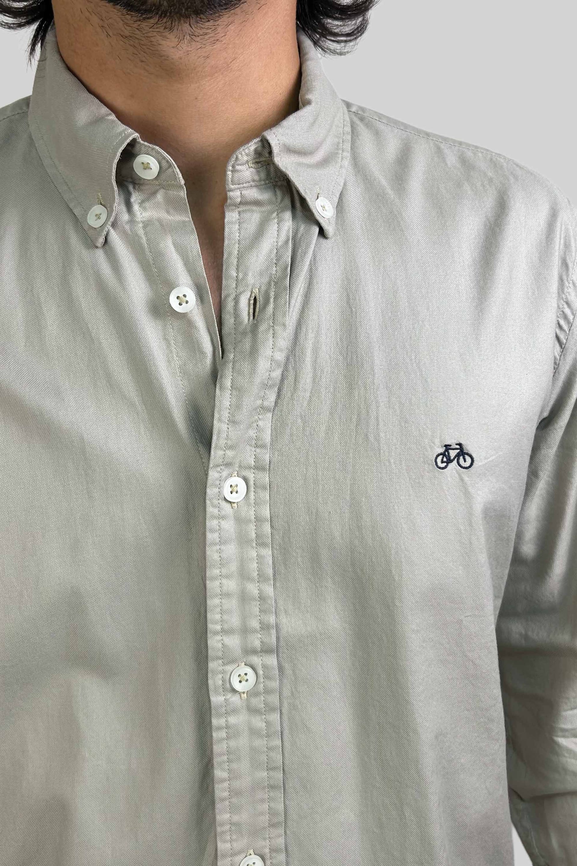 CAMISA OXFORD KHAKI - imagen 5
