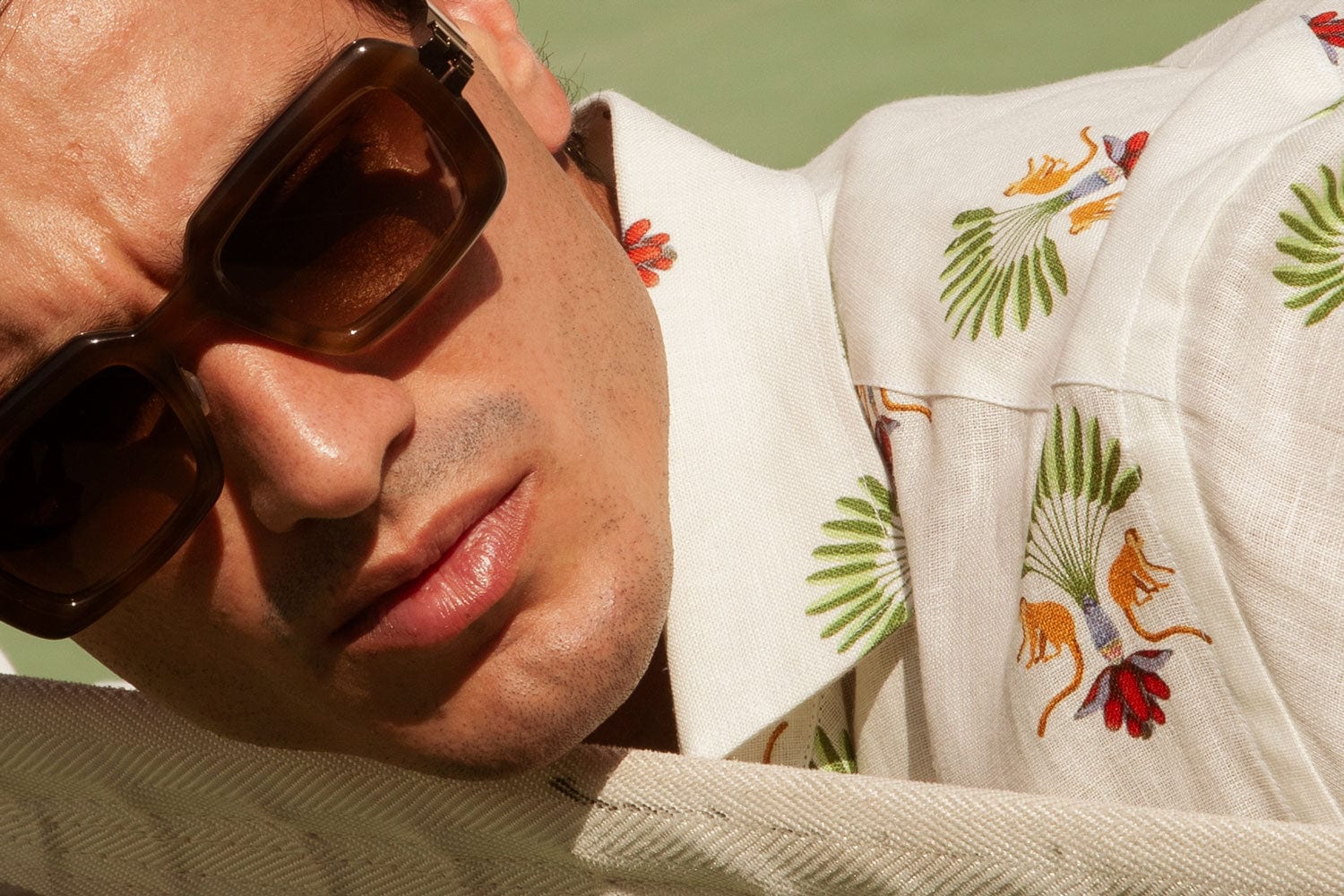 Men's linen shirt maymun - imagen 6
