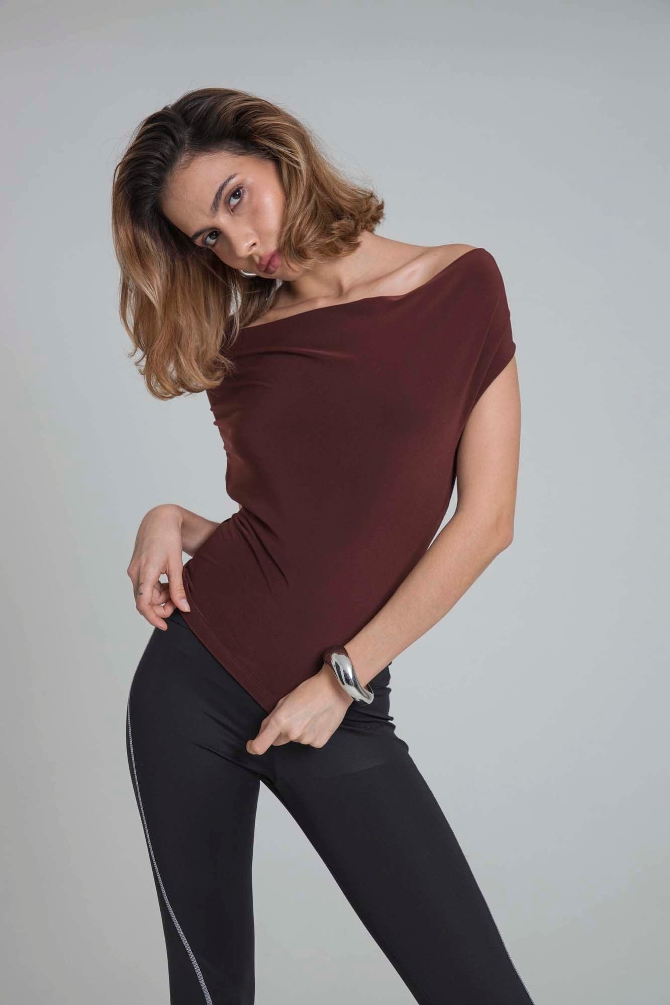 OPHELIA BROWN TOP - imagen 8