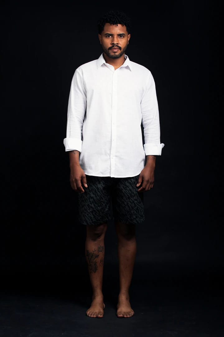 Camisa lino blanca - imagen 6