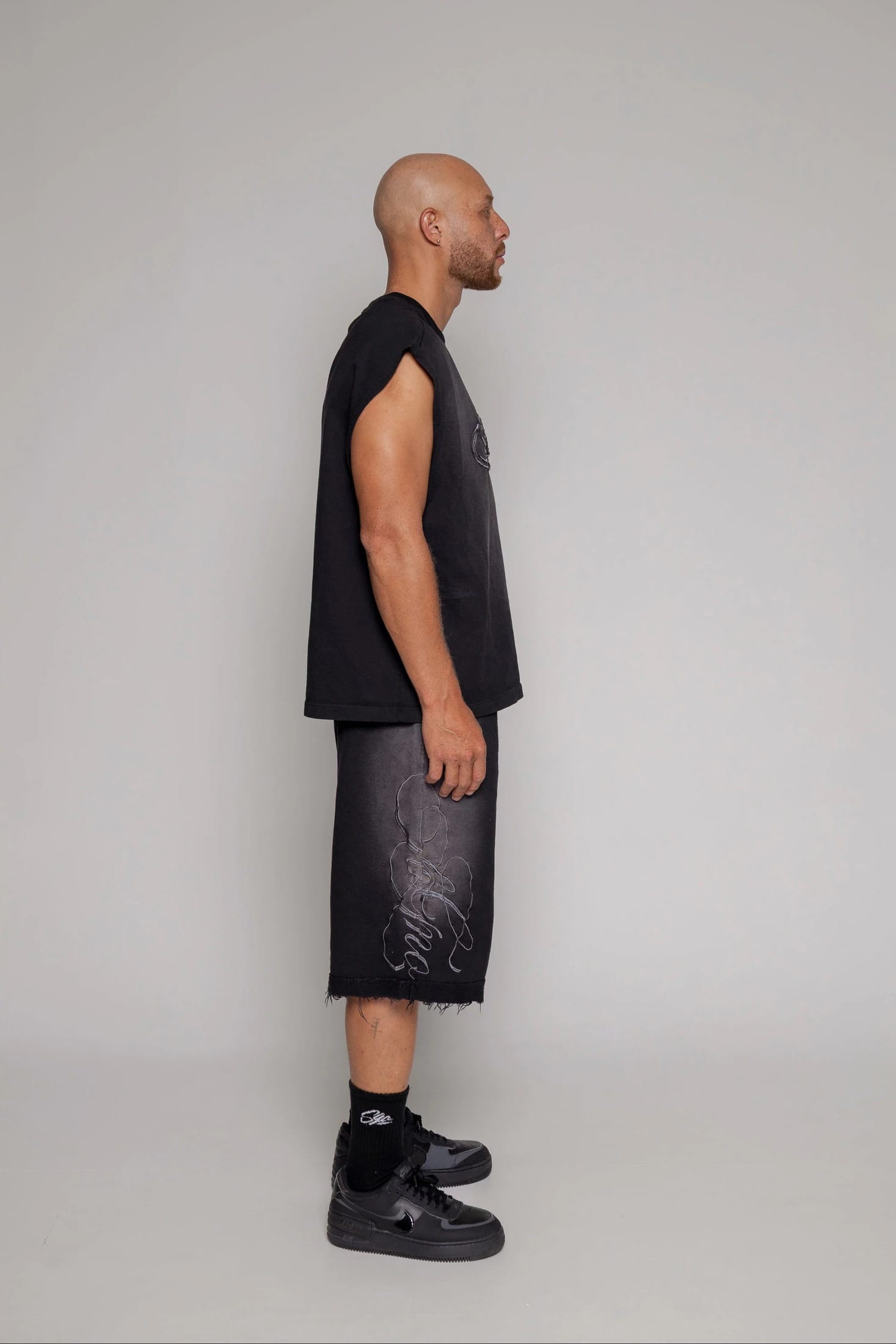Bermuda/Jorts Remainder Sogno-Negro - imagen 8