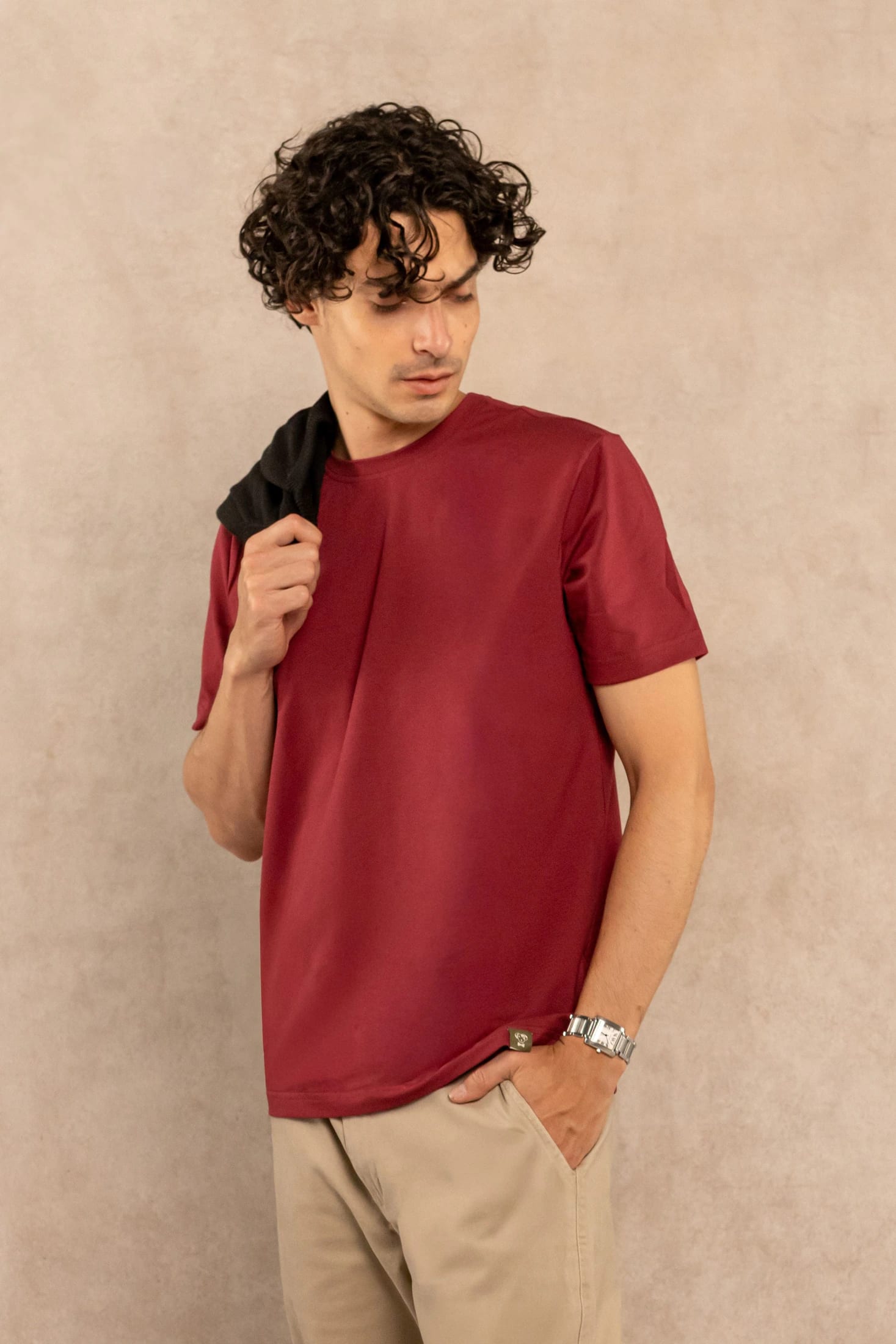 Camiseta Antimanchas Vinotinto - Talla Regular - imagen 1