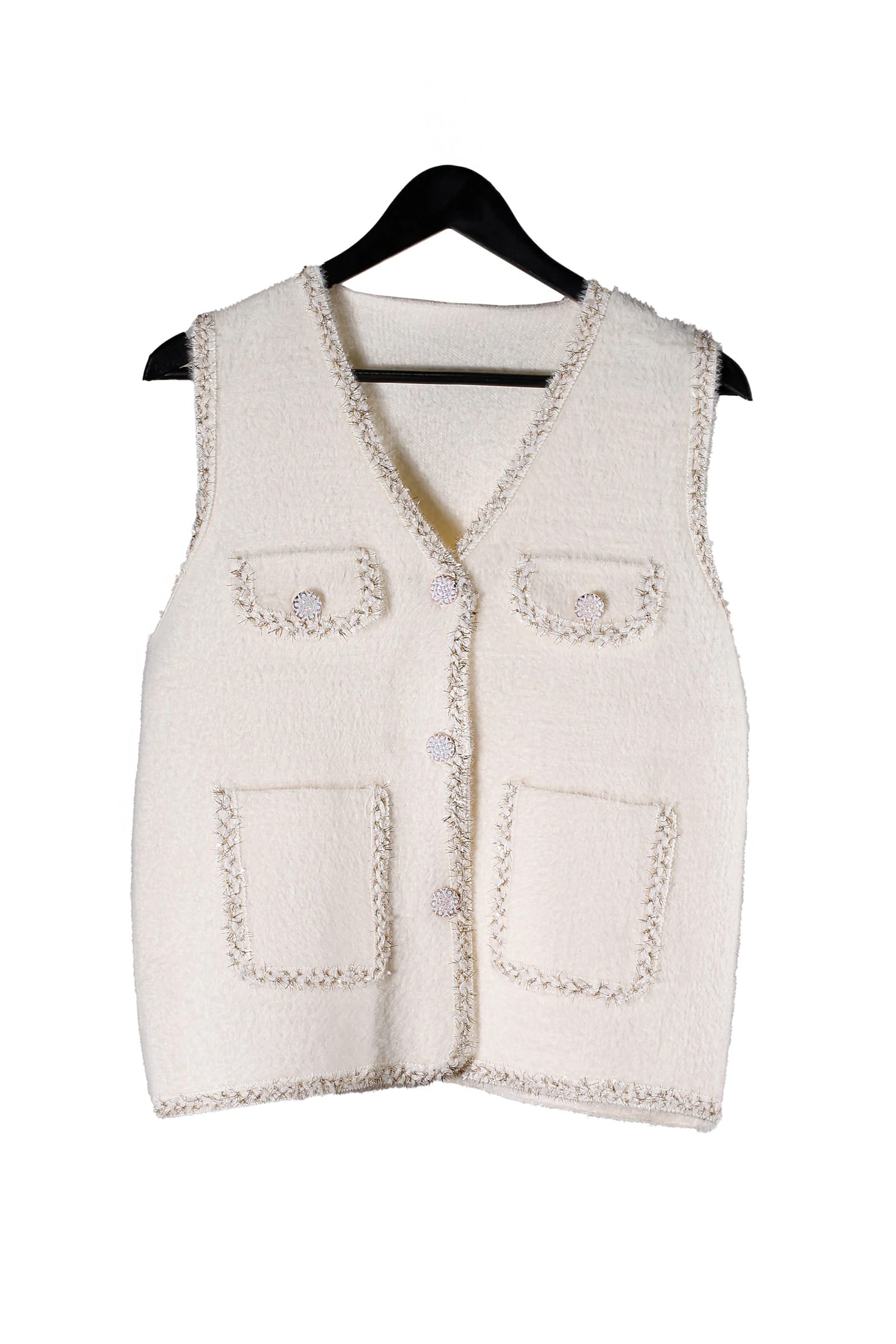 FOAM VEST BEIGE - imagen 1