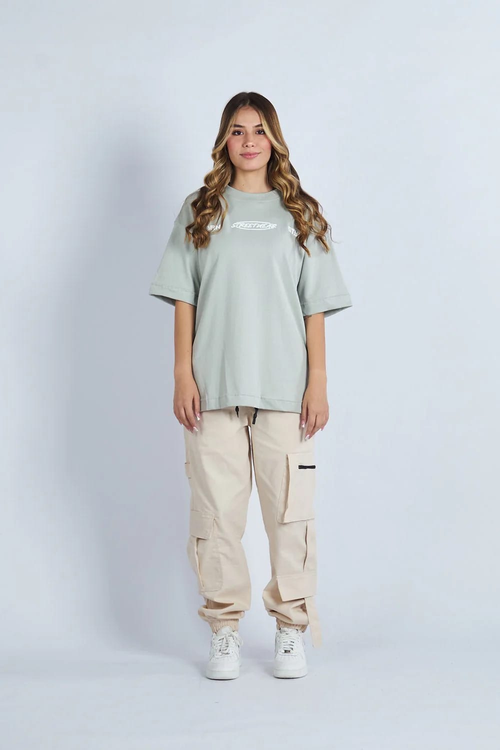 Camiseta oversize estampado Together Gris V | DROP 03 | - imagen 6