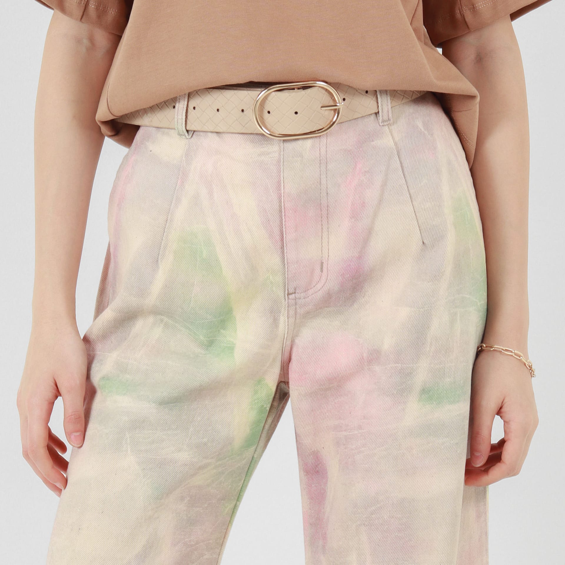 Jean Tye Dye bota flare tiro alto - imagen 3