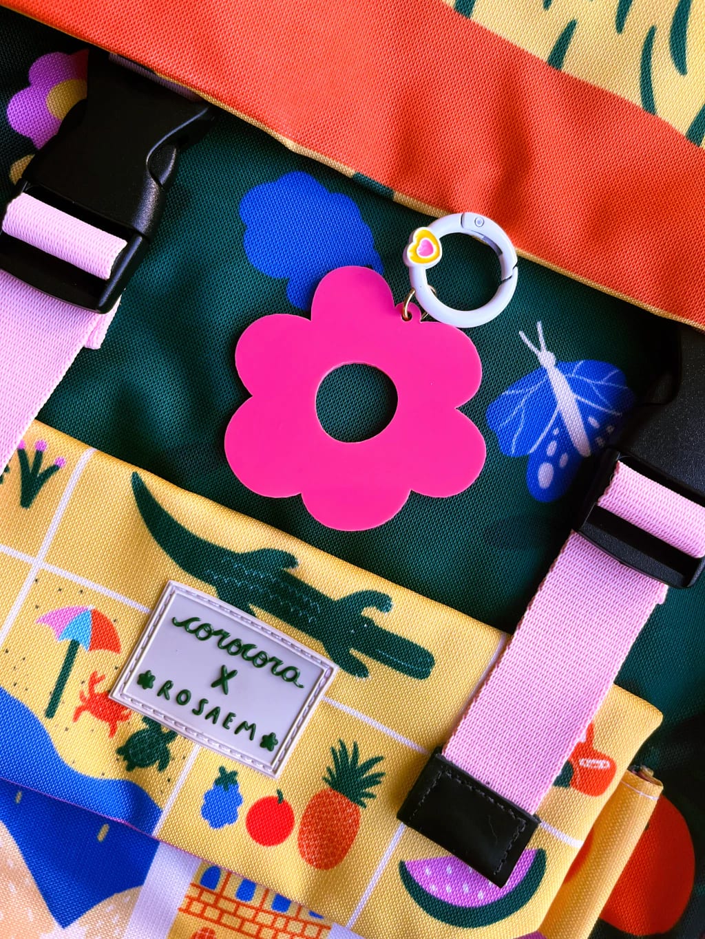 Llavero flor - imagen 2
