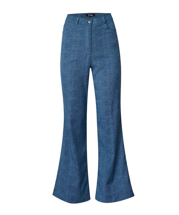 Howdy Pants in Faux Denim - imagen 1