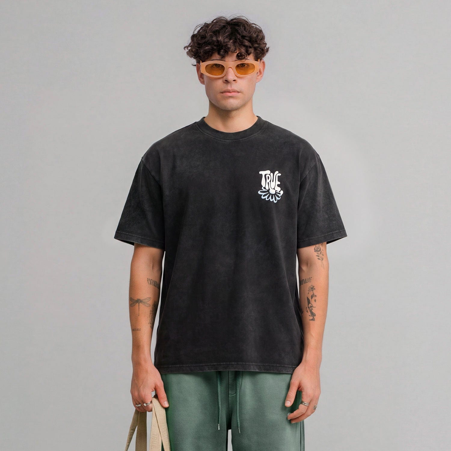 Bloom Boxy T-Shirt - Washed Black - imagen 10