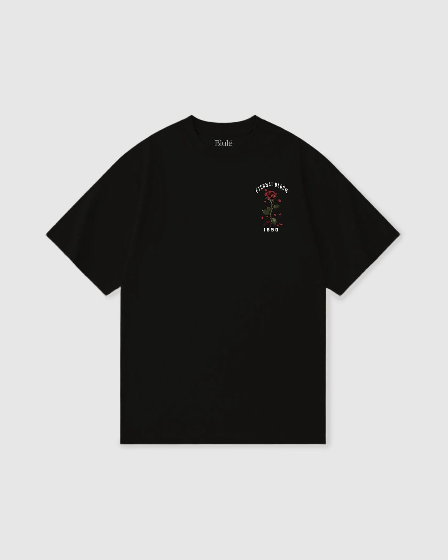 Oversized T Shirt Eternal Bloom Black - imagen 2