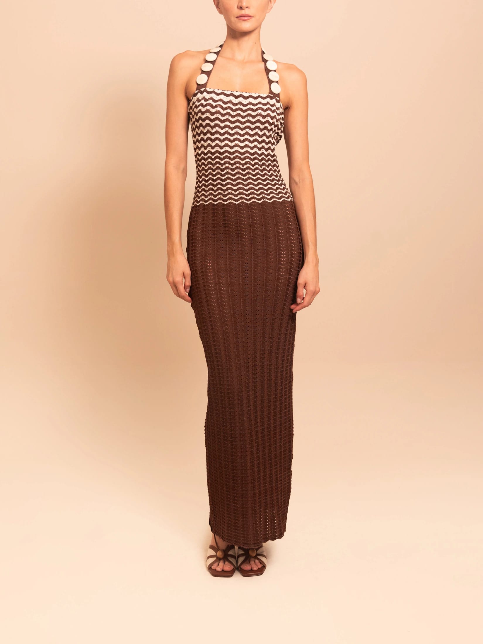 NERIAH DRESS ESPRESSO - imagen 2