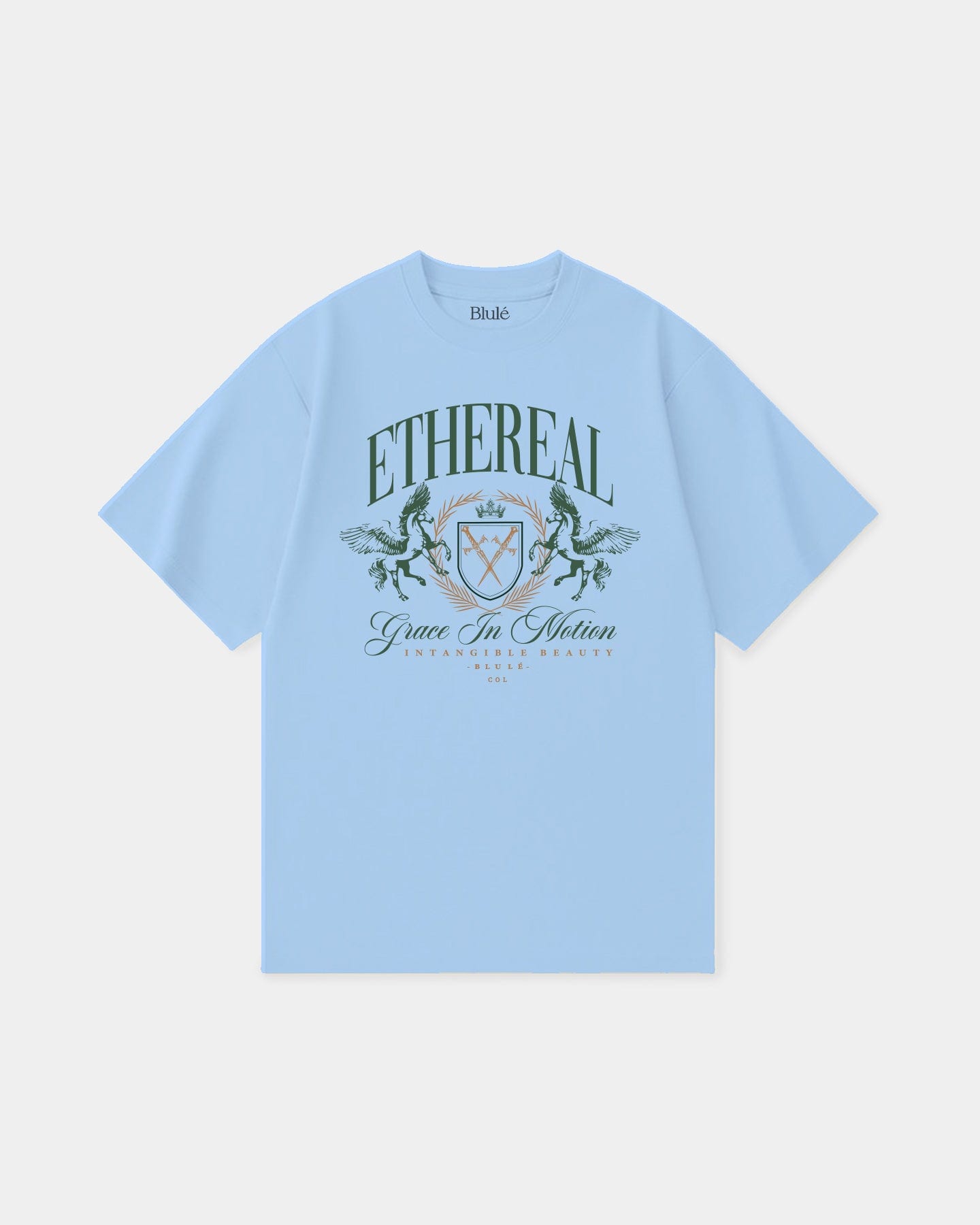 Oversized T Shirt Ethereal Sky Blue - imagen 1