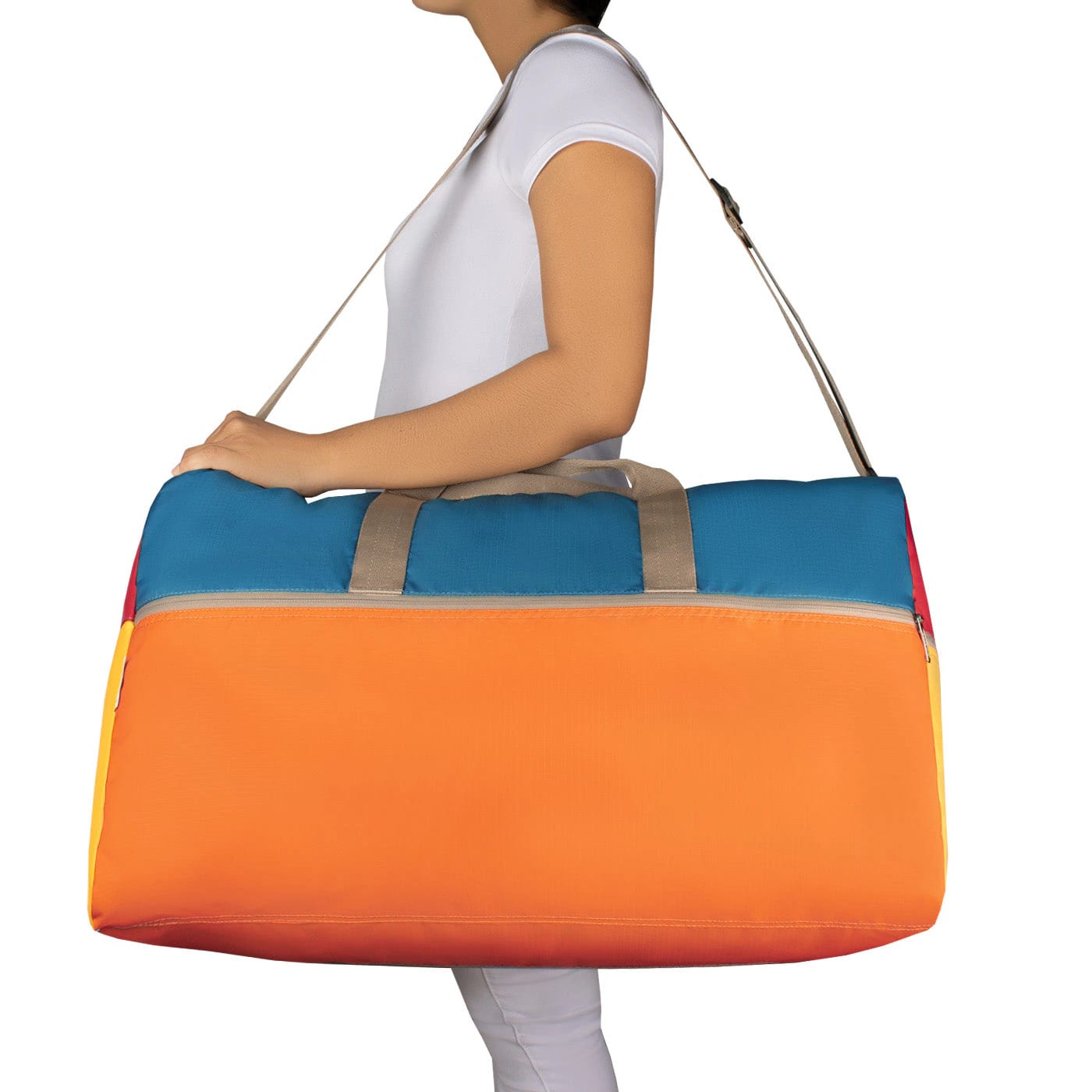 Maleta XL ULTRA Plegable Estampado Guajira Citybags Multicolor - imagen 3