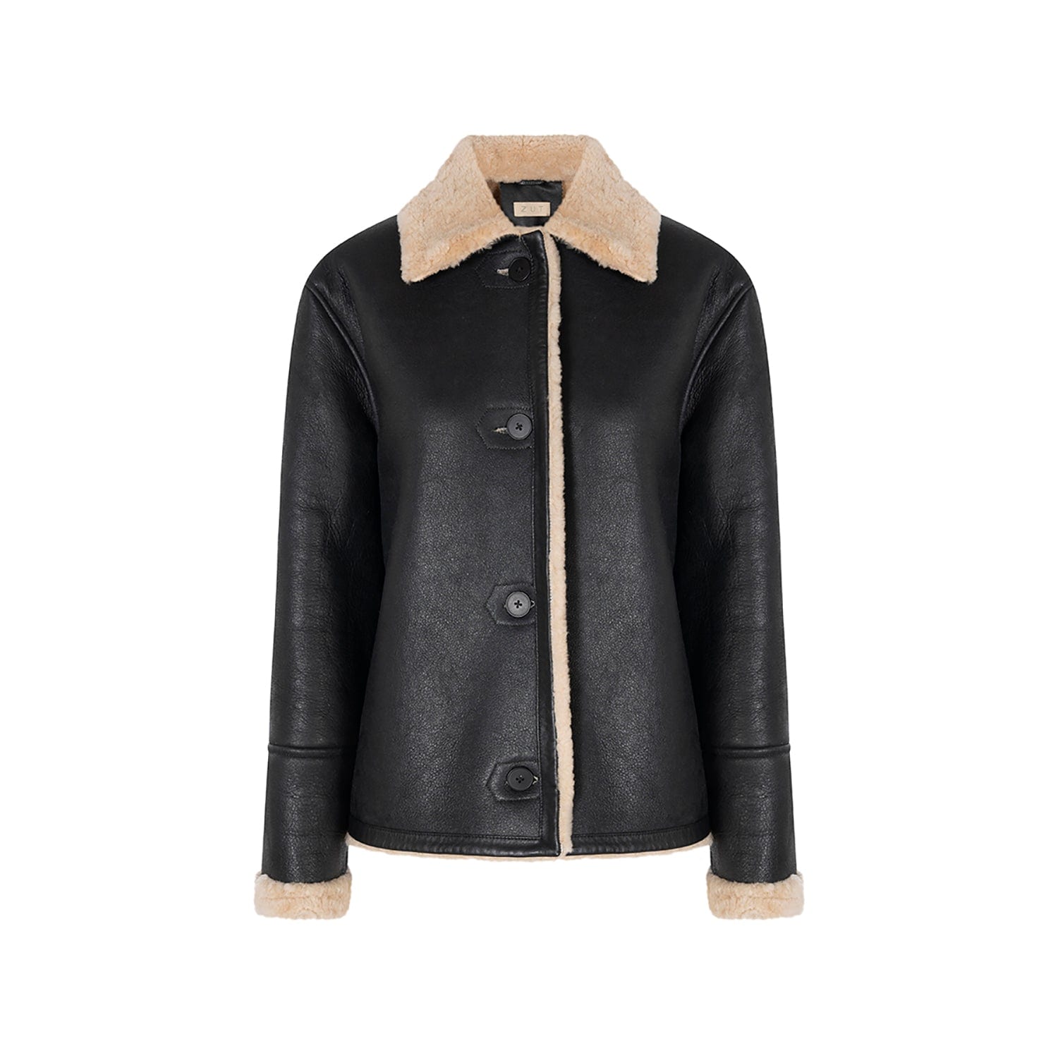 LUCIA CUT SHEEPSKIN JACKET - imagen 1