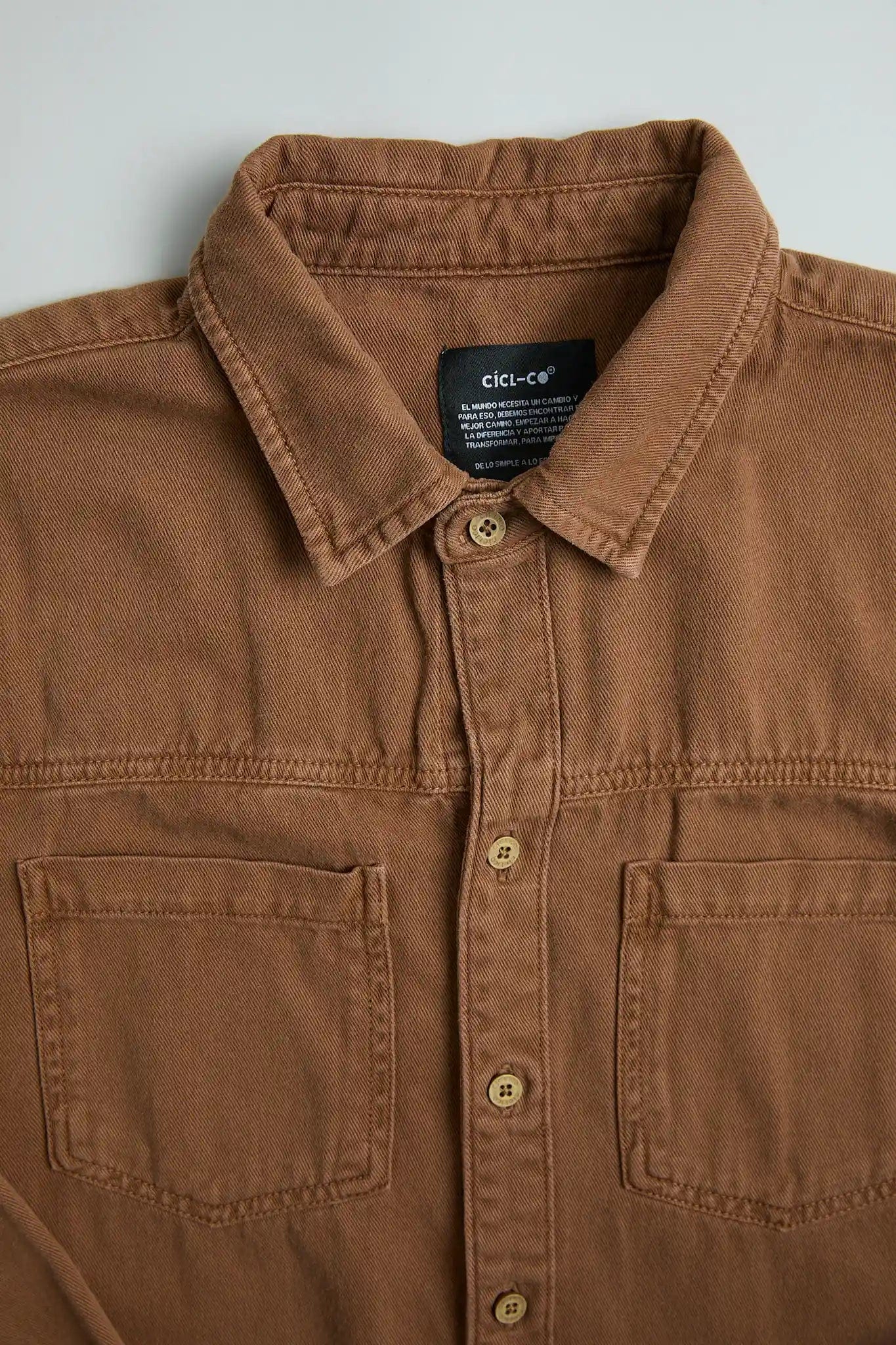 Sobrecamisa caramelo - imagen 2