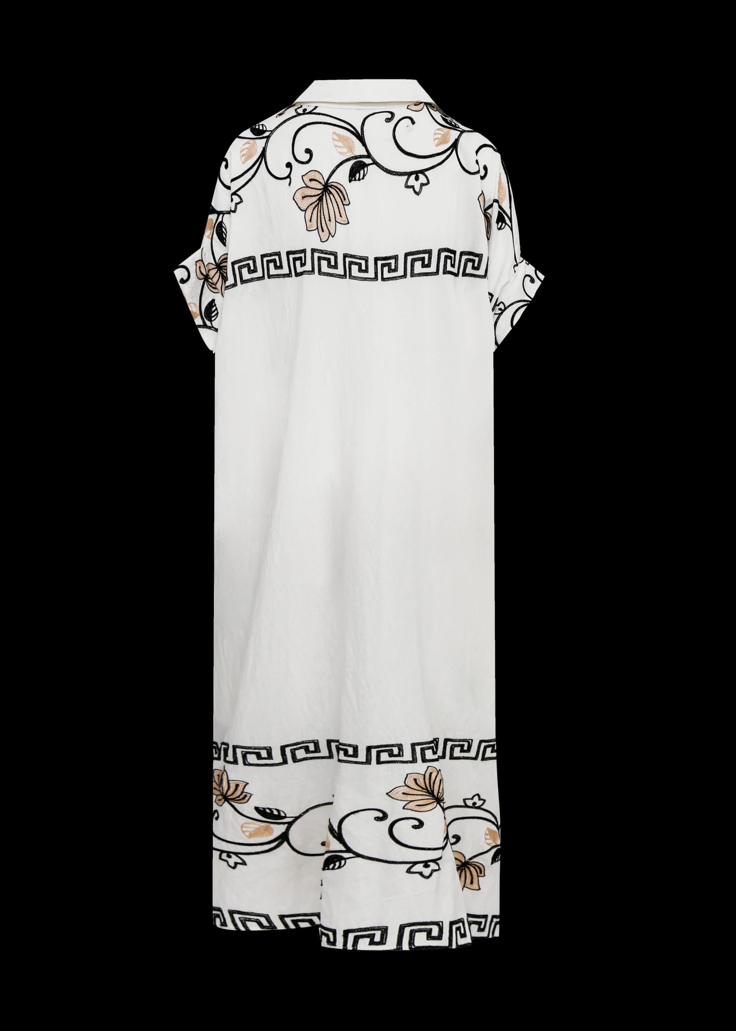 Vestido Camisero Etnico - imagen 3