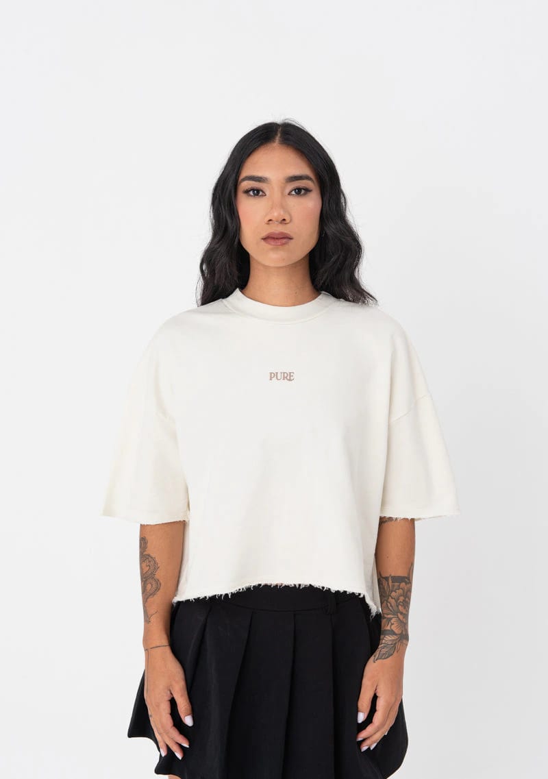 Atelier Cream Crop top - imagen 10